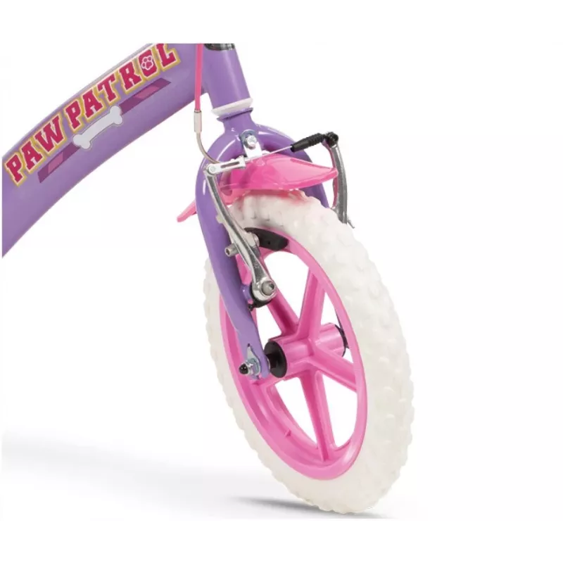Bicicleta infantil 12 Paw Patrol lila 1180 niña TOIMSA