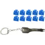 Bloqueador de puerto RJ45 ShiverPeaks BS08-01034 — 1 llave, 10 bloqueos azules