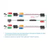 Transmisor y receptor de red Mobotix MX-A-ETP1A-2601-SET 600 m 95 Mbit/s