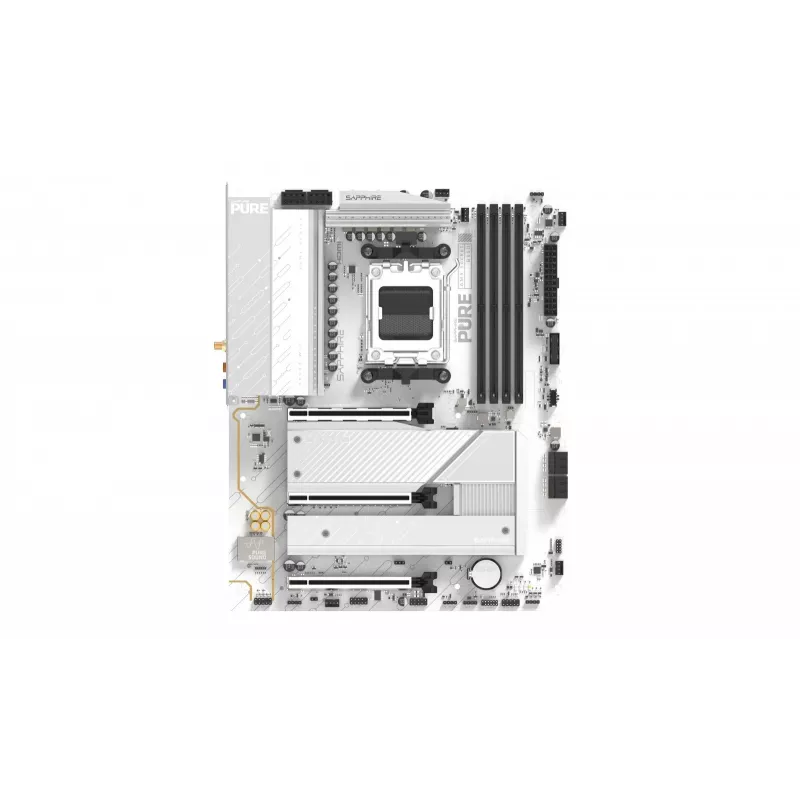 Placa base Sapphire PURE B850A WIFI7, AMD B850, Socket AM5, ATX, DDR5