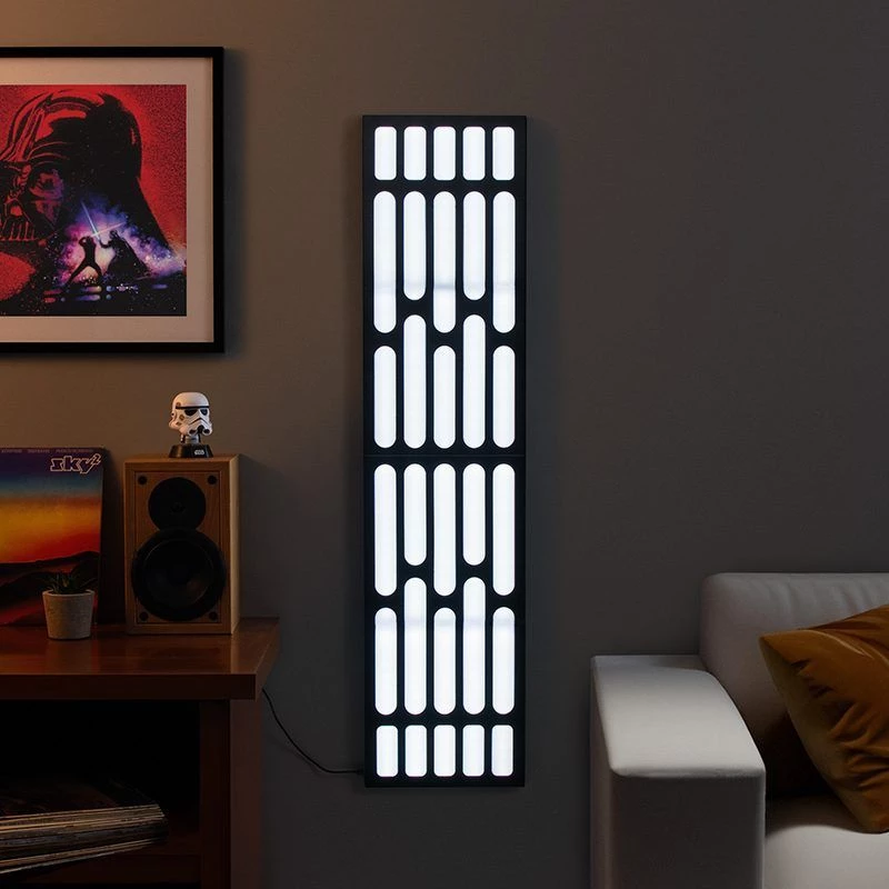 Lámpara de pared Paladone PP13141SW LED diseño Star Wars, lámpara de pared LED