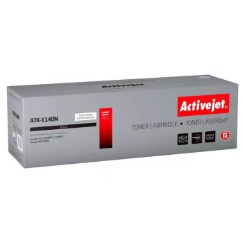 Tóner Activejet ATK-1140N (sustituto de Kyocera TK-1140; Supreme; 7200 páginas; negro)