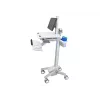 Carro multimedia Ergotron StyleView EMR Cart con articulación giratoria para LCD
