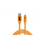 CUC3215-ORG, 4,6 m, USB A, USB C, USB 3.2 Gen 1 (3.1 Gen 1), 5000 Mbit/s, naranja