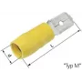 Lapp L-RA 63 M - L-RA 63 M - rojo - conector macho - recto - latón - poliamida - latón (63103010)