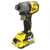Stanley SFMCF830D2K-QW atornillador de impacto sin escobillas, 2×2,0 Ah, 3200 rpm, negro/amarillo