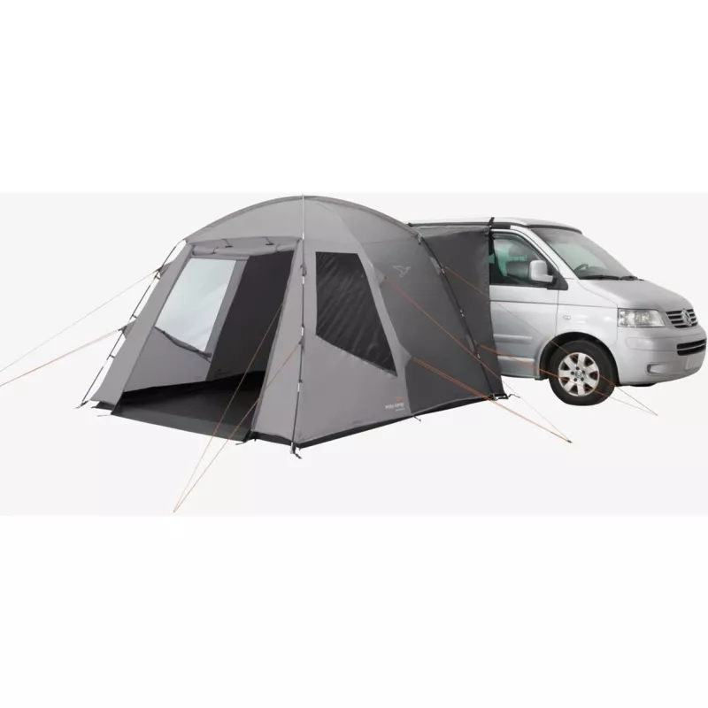 Toldo lateral Easy Camp 120504 — suelo de poliéster desmontable, varillas de fibra de vidrio, altura 2050 mm, peso 7,6 kg