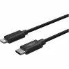 Cable para móvil Ansmann 1700-0106 negro USB C Lightning 0,12 m
