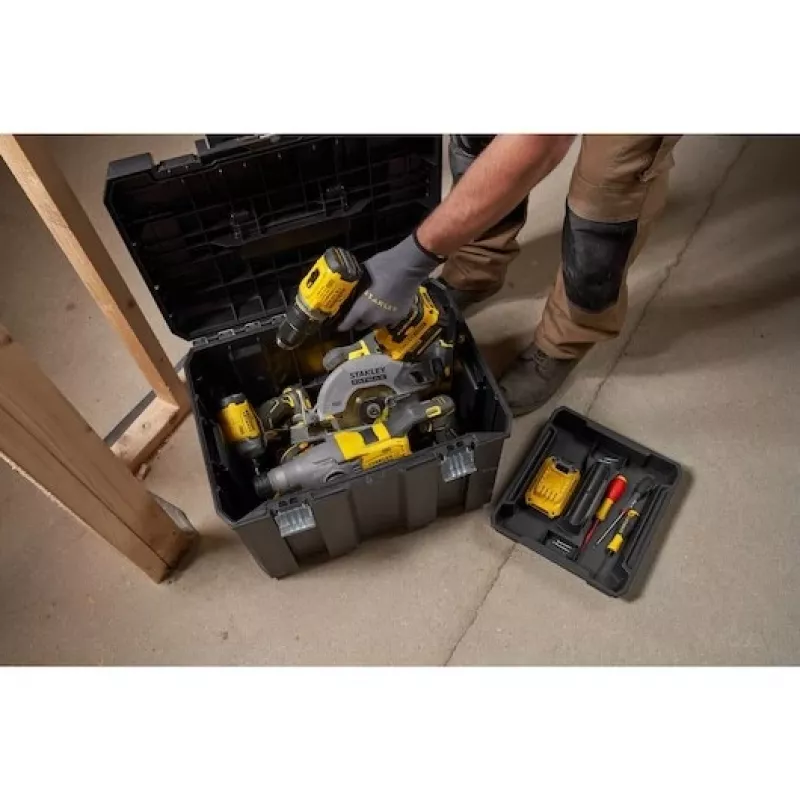 Maletín de almacenamiento de herramientas Stanley FATMAX FMST75753-9 Negro 1000 mm de ancho