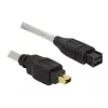 Cable FireWire A/B DeLOCK 82588 1,0 m gris