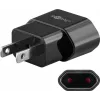 Adaptador de enchufe tipo A Goobay 45344