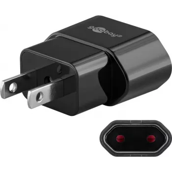 Adaptador de enchufe tipo A Goobay 45344
