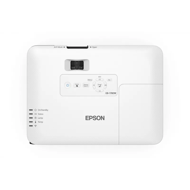 Proyector de tiro corto Epson EB-1780W 3000 lúmenes ANSI 3LCD WXGA (1280x800) Blanco, Gris