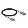 Cable DisplayPort a HDMI DeLOCK Activo 1.4 4K 60Hz 2m