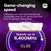 Crucial Pro OC 32GB (2x16GB) DDR5 PC5-48000C32 6400MHz kit de doble canal - blanco