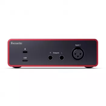 Focusrite Scarlett Solo 4th Gen - Interfaz de audio de 2 canales