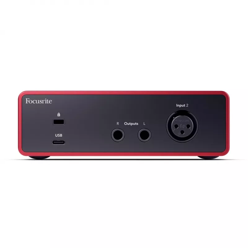 Focusrite Scarlett Solo 4th Gen - Interfaz de audio de 2 canales
