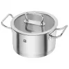 Zwilling Pro 65120-005-0 batería de cocina, 5 piezas, acero inoxidable, plateada