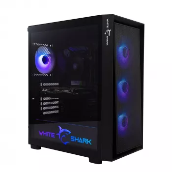 Caja de PC White Shark GCC-2401 Warhead-3 ATX negra