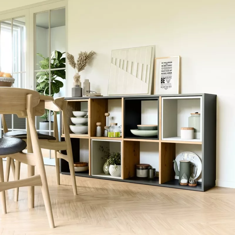Topeshop MALAX 2X4 ANT/ART estantería de salón