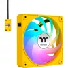 Ventilador de caja Thermaltake CT120 EX ARGB 120 mm amarillo pack de 3