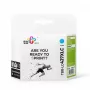 Tinta para Brother MFC-J5955DW TBB-LC427XLC 100% nueva cian