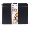 Panera Salter BW124581EU7 diseño Kuro de acero – almacenamiento de acero inoxidable para pan y bollería
