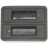 Estación de carga de baterías GoXtreme Dual Vision 4K – cargador de doble bahía para baterías de cámara de acción, modelo 01492