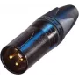 Neutrik Serie XX NC3MXX-B - conector de audio - 2,5 mm² - XLR3 (M) (NC3MXX-B)