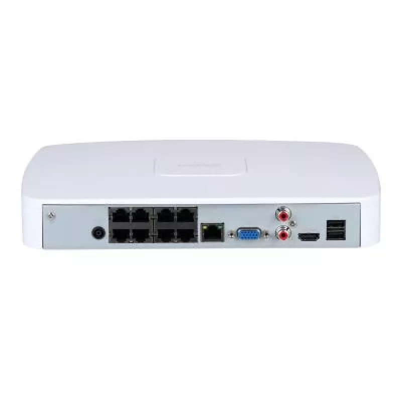 Grabador de vídeo en red DAHUA NVR2108-8P-4KS3 8 canales con 8 puertos PoE