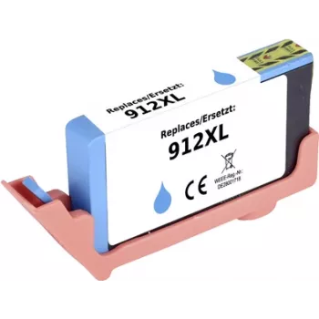 Renkforce tinta sustituye a HP 912 XL (3YL81AE) compatible cian RF-I-HP912XLC RF-5718846 (RF-5718846)