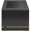 SilverStone SUGO SG14B - torre - Mini-DTX - sin fuente de alimentación (ATX / PS/2) - negro - USB/audio (SST-SG14B)