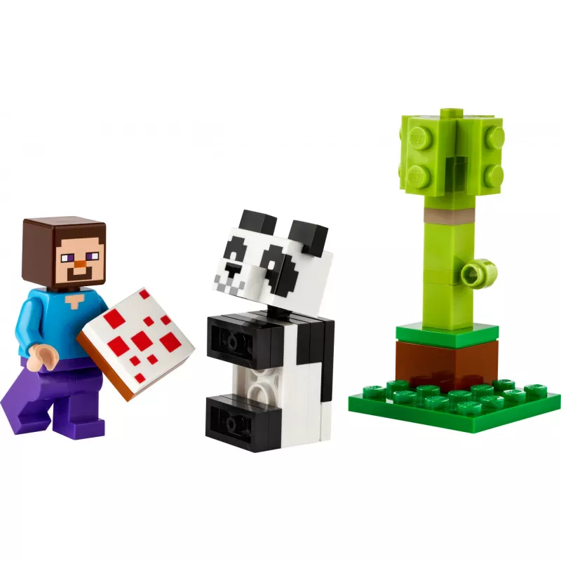 LEGO Minecraft Steve y Panda Bebé 30672 Bolsa