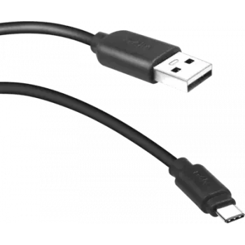 Cable de datos y carga SBS USB 2.0 – Type-C – 1,5 m – USB A – USB C – USB 2.0 – conector macho/conector macho – negro