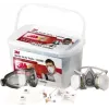 Mascarilla de protección respiratoria de cara completa 3M 1000MCWE FFP2, mascarilla de cara completa, filtración FFP2
