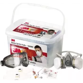 Mascarilla de protección respiratoria de cara completa 3M 1000MCWE FFP2, mascarilla de cara completa, filtración FFP2