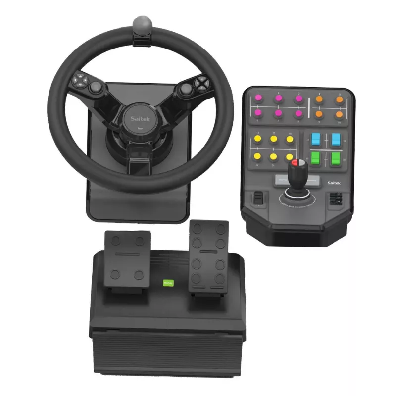 Logitech G Saitek Farm Simulator mando y volante - USB PC (945-000062)