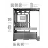 Caja de PC semitorre TACENS Mars Gaming MCPRISMA, negra, cristal templado, compatible con ATX/Micro-ATX/Mini-ITX, 2x bahías de 3,5