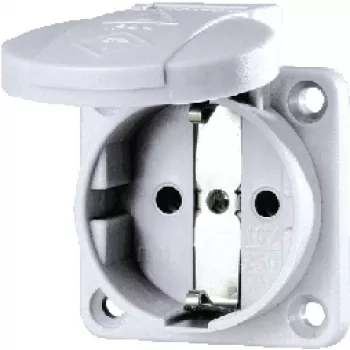 MENNEKES Toma SCHUKO empotrable 16A 11030 gris 2P+E 230V 11030 (11030.)