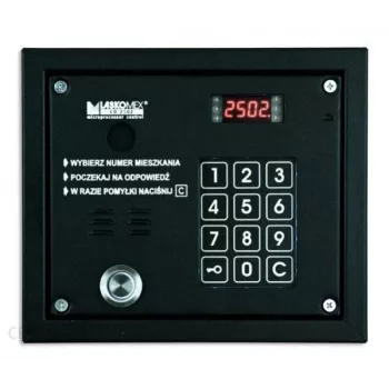 Placa de audio Laskomex CP-2503TP con lector de llave Dallas, negra