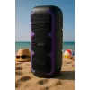 Altavoz estéreo portátil SQUEAK SQ1009 – Bluetooth 5.3, 45 W RMS, 10 h de autonomía, FM, USB, AUX, LED, 1800 mAh, negro