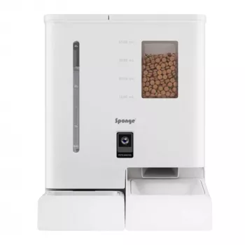 Comedero automático Sponge SPONGE Pet Feeder Smart DUAL — comedero inteligente de doble cuenco para mascotas