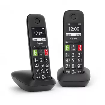 Teléfono analógico inalámbrico Gigaset E290 Duo