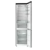 Gorenje NRB620E61X4WFE frigorífico combi, de libre instalación, NoFrost, 413 l (283 l frigorífico + 130 l congelador inferior), pantalla electrónica, iluminación LED, clase energética E, acero inoxidable