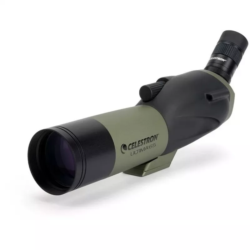 Telescopio terrestre Celestron Ultima 65 55x BaK-4 negro, gris