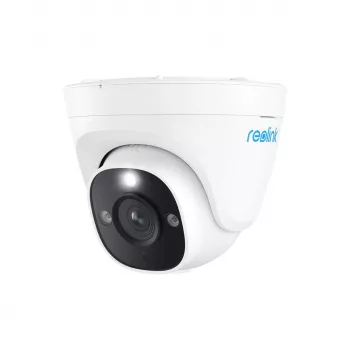 Reolink P334 - Cámara de seguridad PoE exterior 4K 8MP Ultra HD inteligente compatible con 256GB y detección de personas/vehículos/mascotas