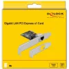Tarjeta PCI Express x1 DeLOCK RTL8111 1 x RJ45 Gigabit LAN