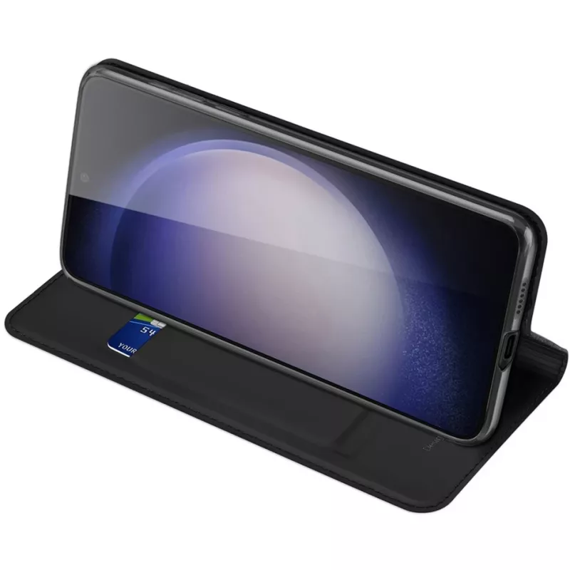Nevox Vario Series - Funda tipo libro para Samsung Galaxy S25, negra