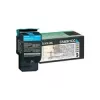 Lexmark C540H1CG cartucho de tóner para C540/C543/C544/C546, cian, alto rendimiento, 2000 páginas