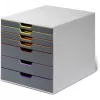 Durable Varicolor 7 gris multicolor C4 A4 7607-27